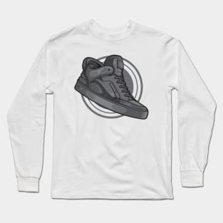 Don Ye Triple Black Sneaker Long Sleeve T-Shirt